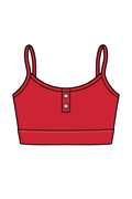 CHERRY RED TOP BOTONES
