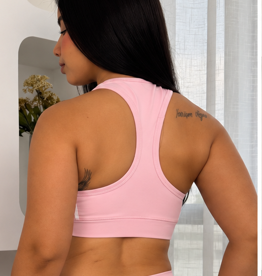 Sporty top pink