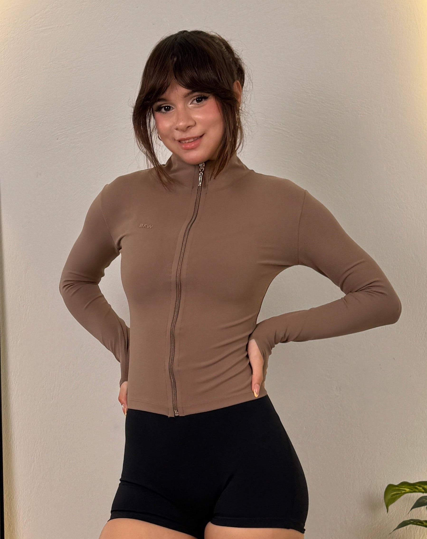JACKET FAJA MOCCA