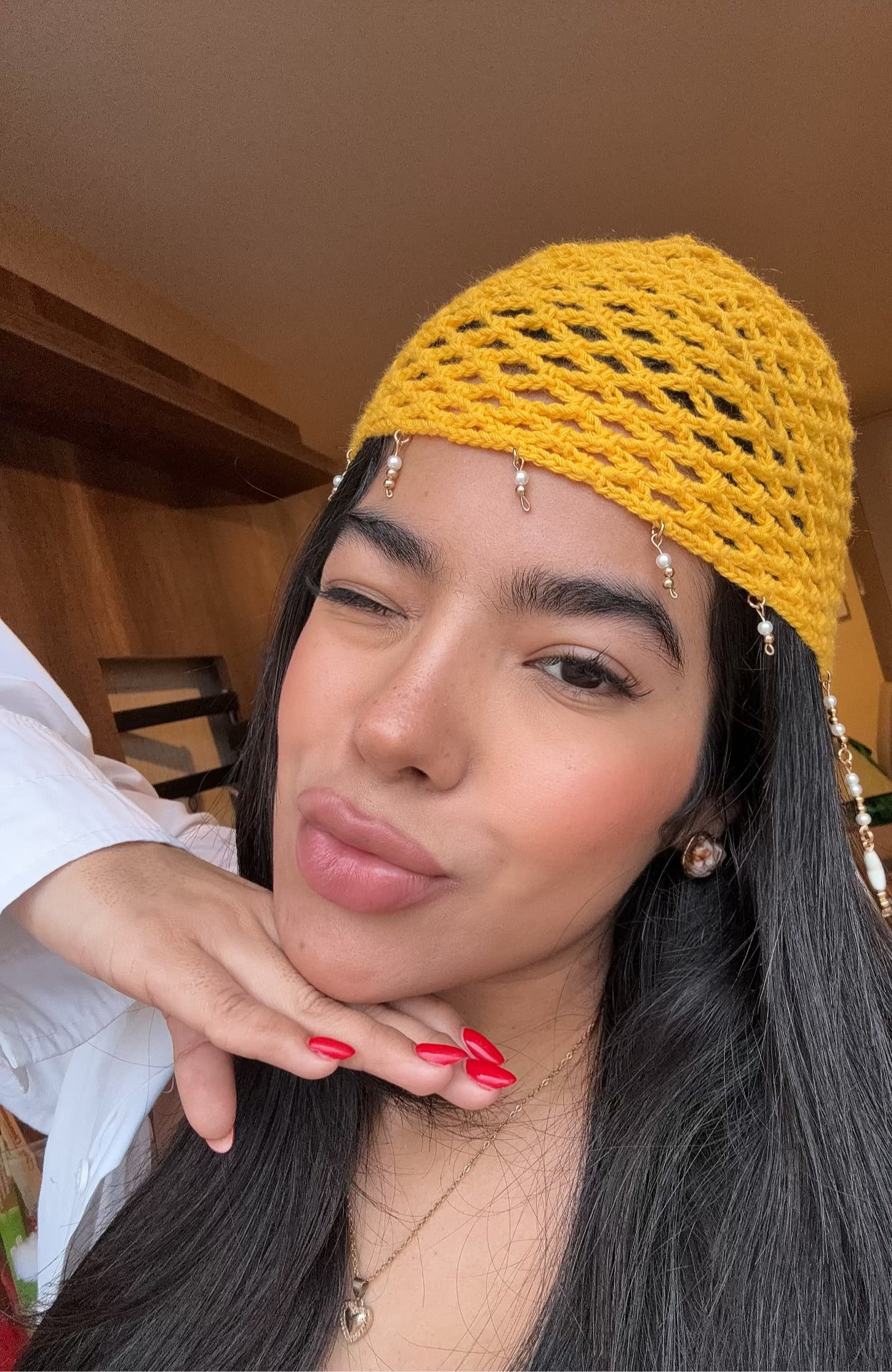 Gorrito crochet - MANGO GLOW