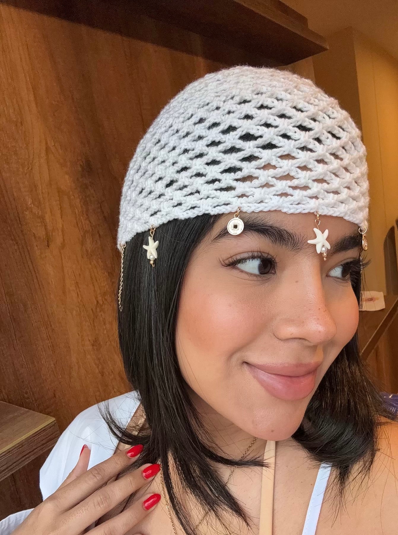 Gorrito crochet - MARBELLA