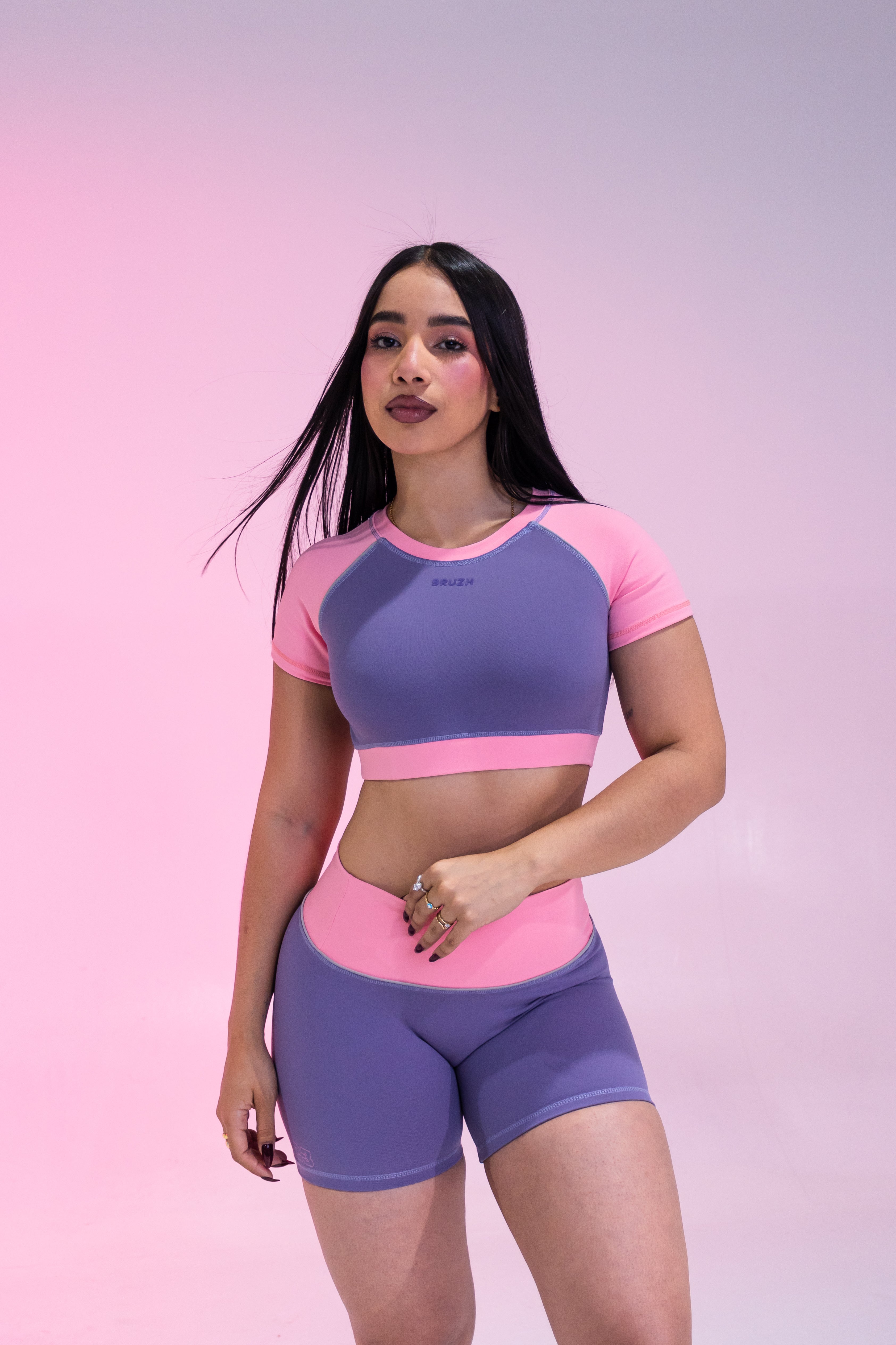 PURPLE CROP TOP⭐️