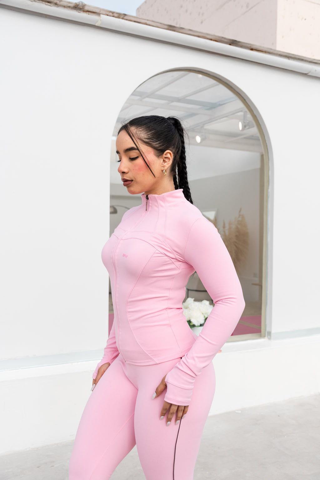 PINK BADDIE JACKET FAJA SPORT