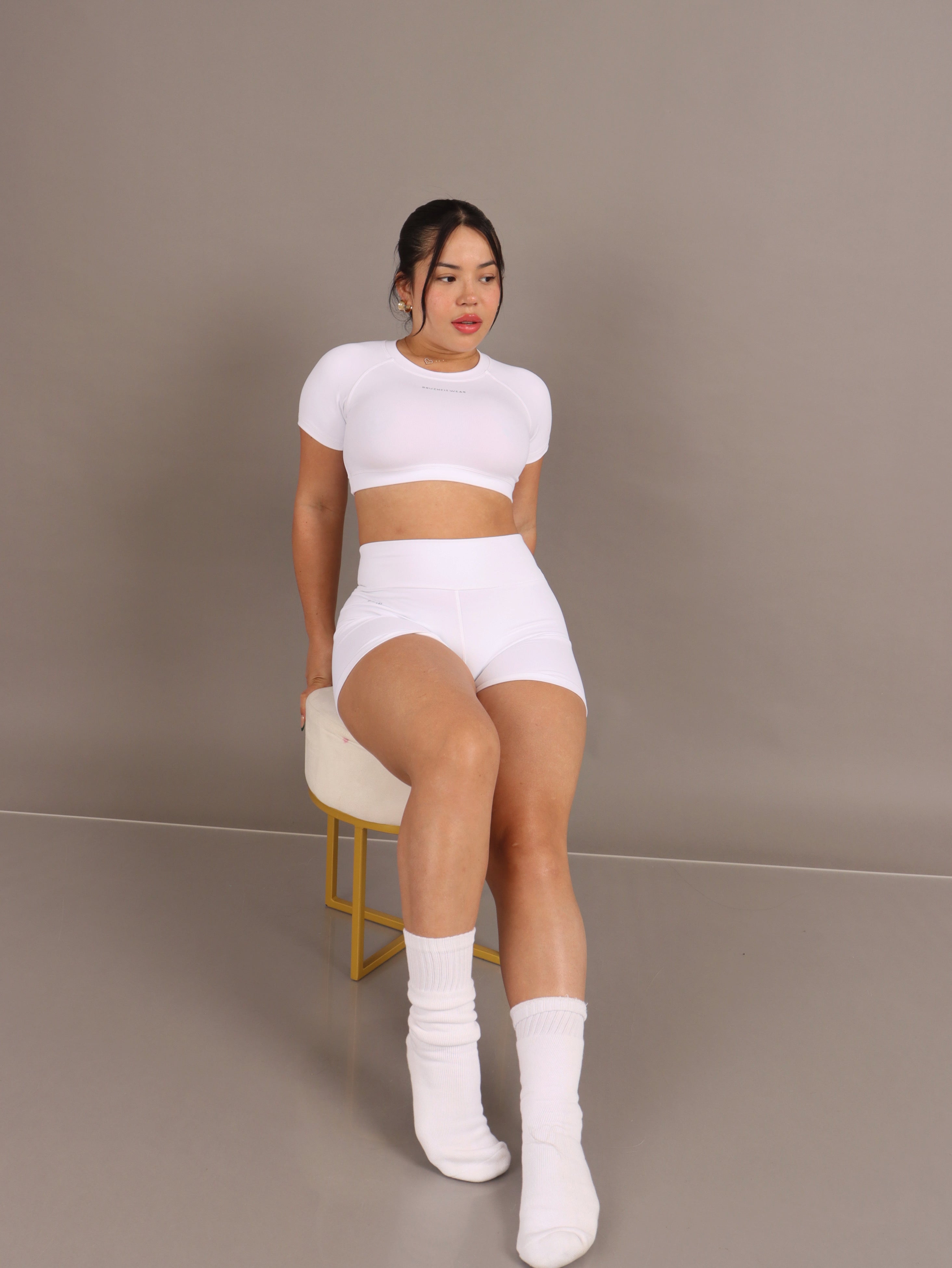 NIEVE CROP TOP MANGA CORTA (Energy collection)