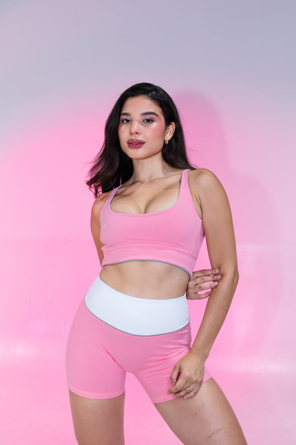 REVERSIBLE TOP ROSA + GRAY⭐️