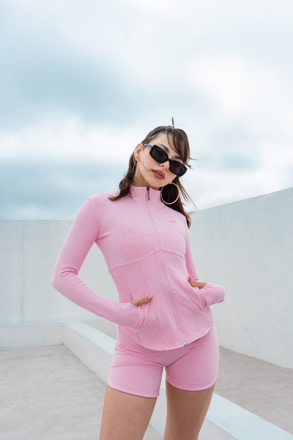 PINK BADDIE CORSET JACKET