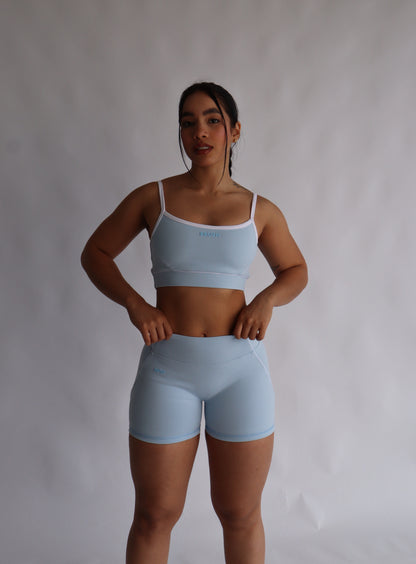 soft baby blue strappy bra