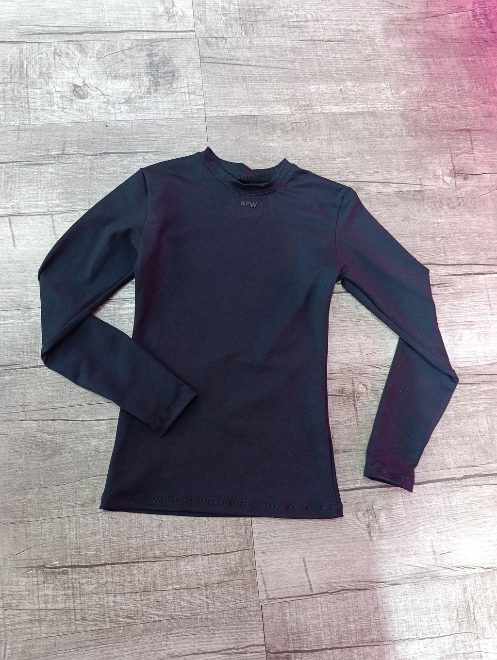 Tshirt faja manga larga negro