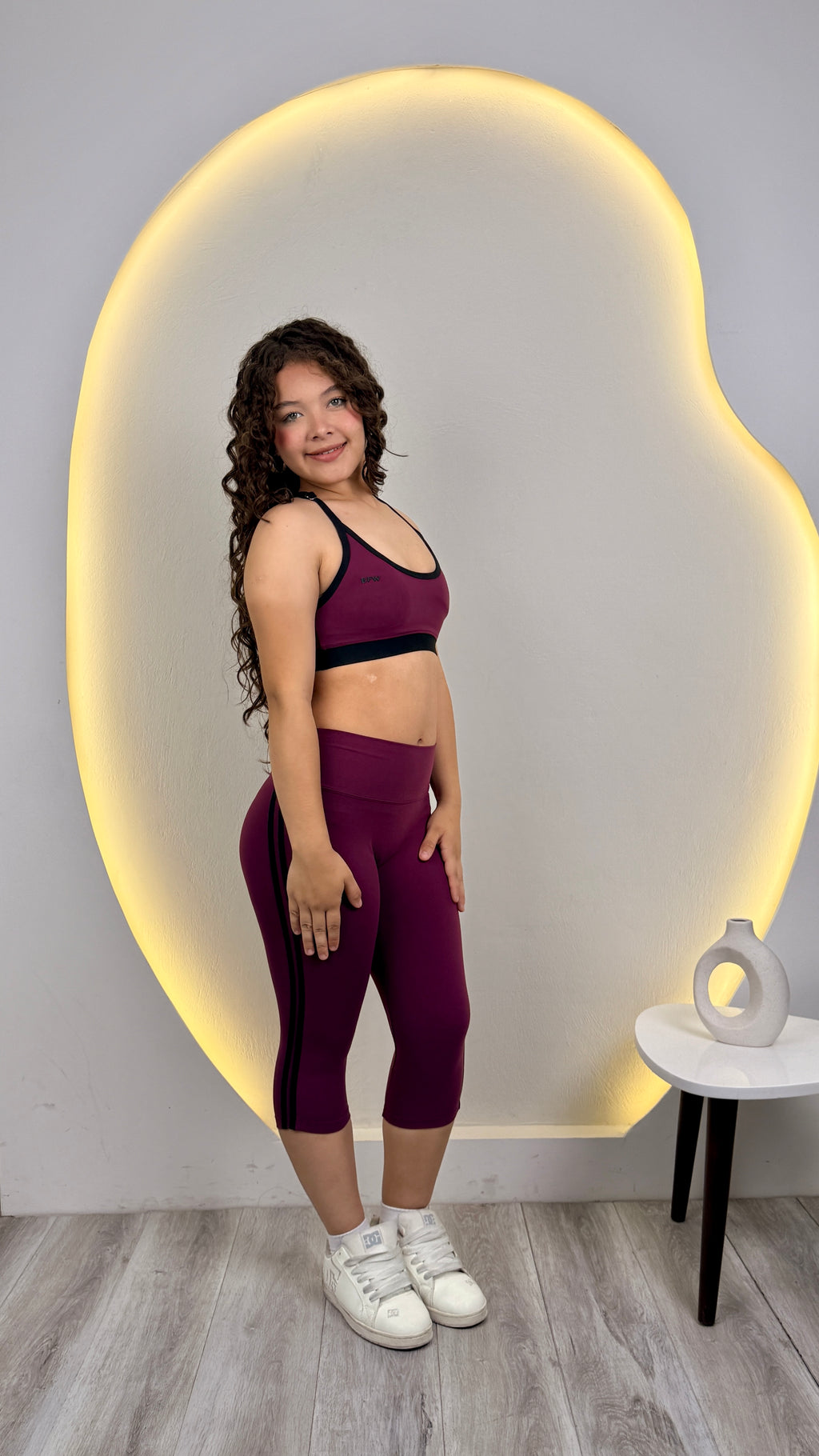 Sporty clasic bra uva Borgoña