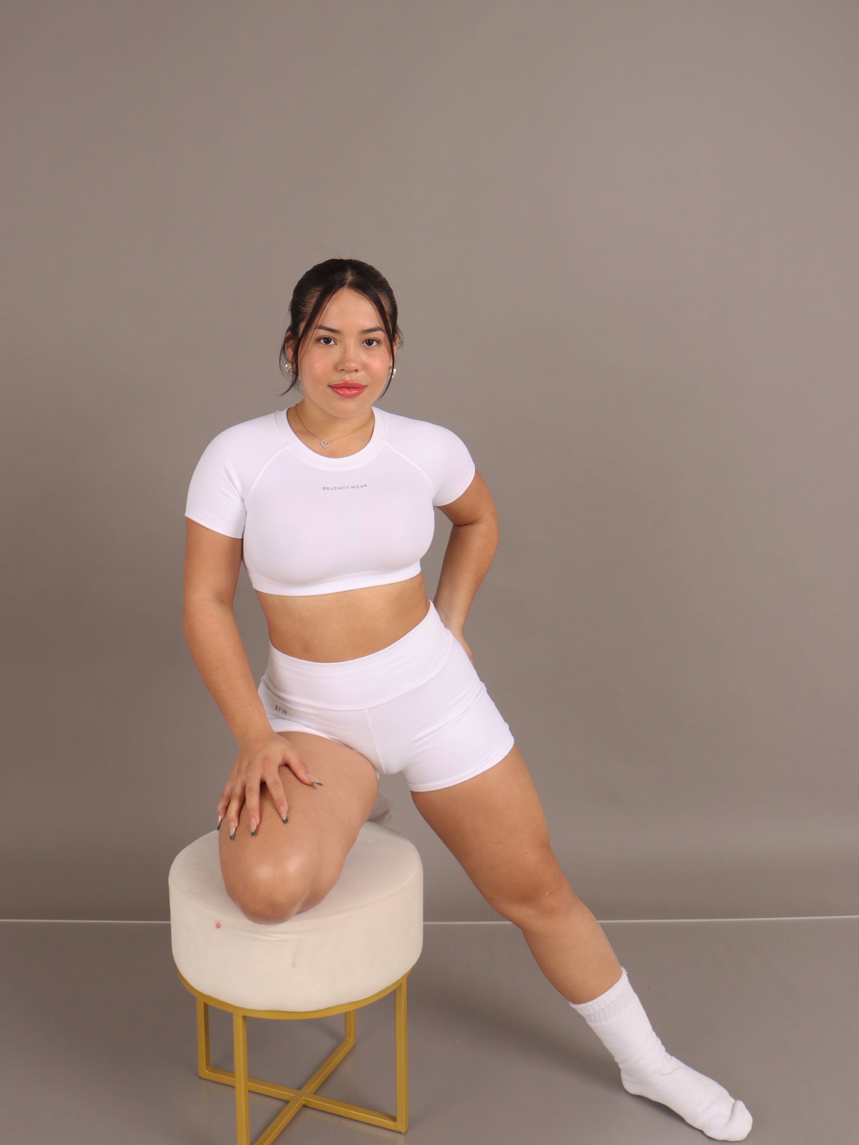 NIEVE CROP TOP MANGA CORTA (Energy collection)