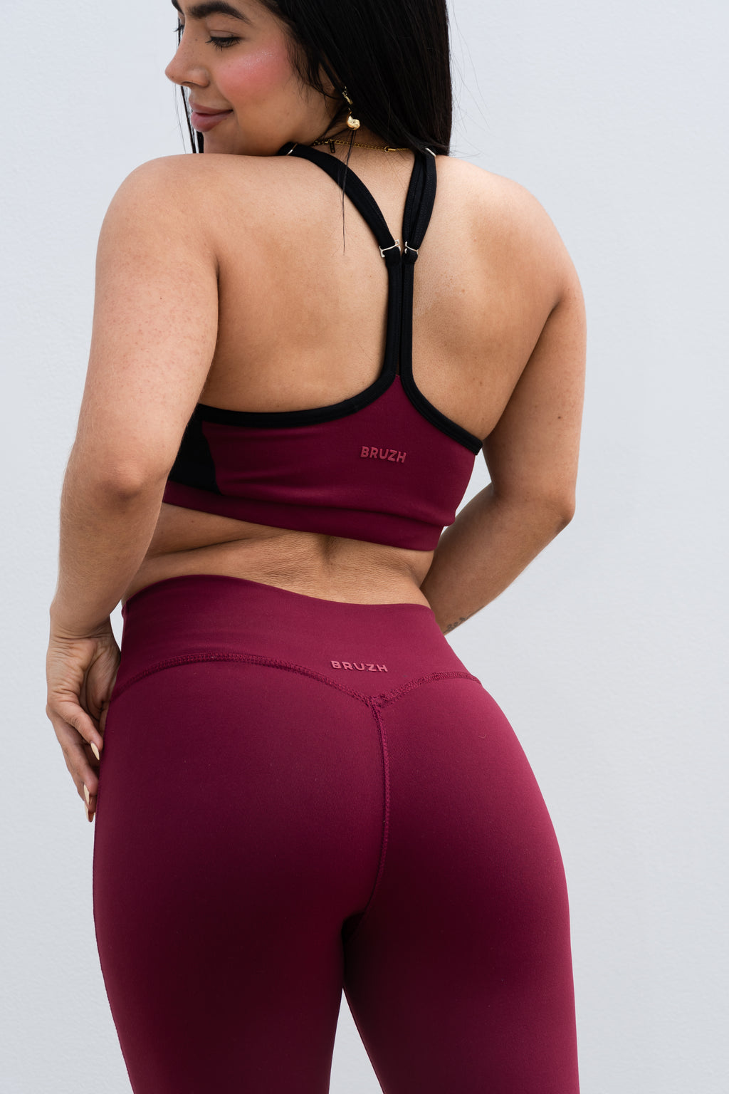 RED VELVET SUPPORT SPORT BRA