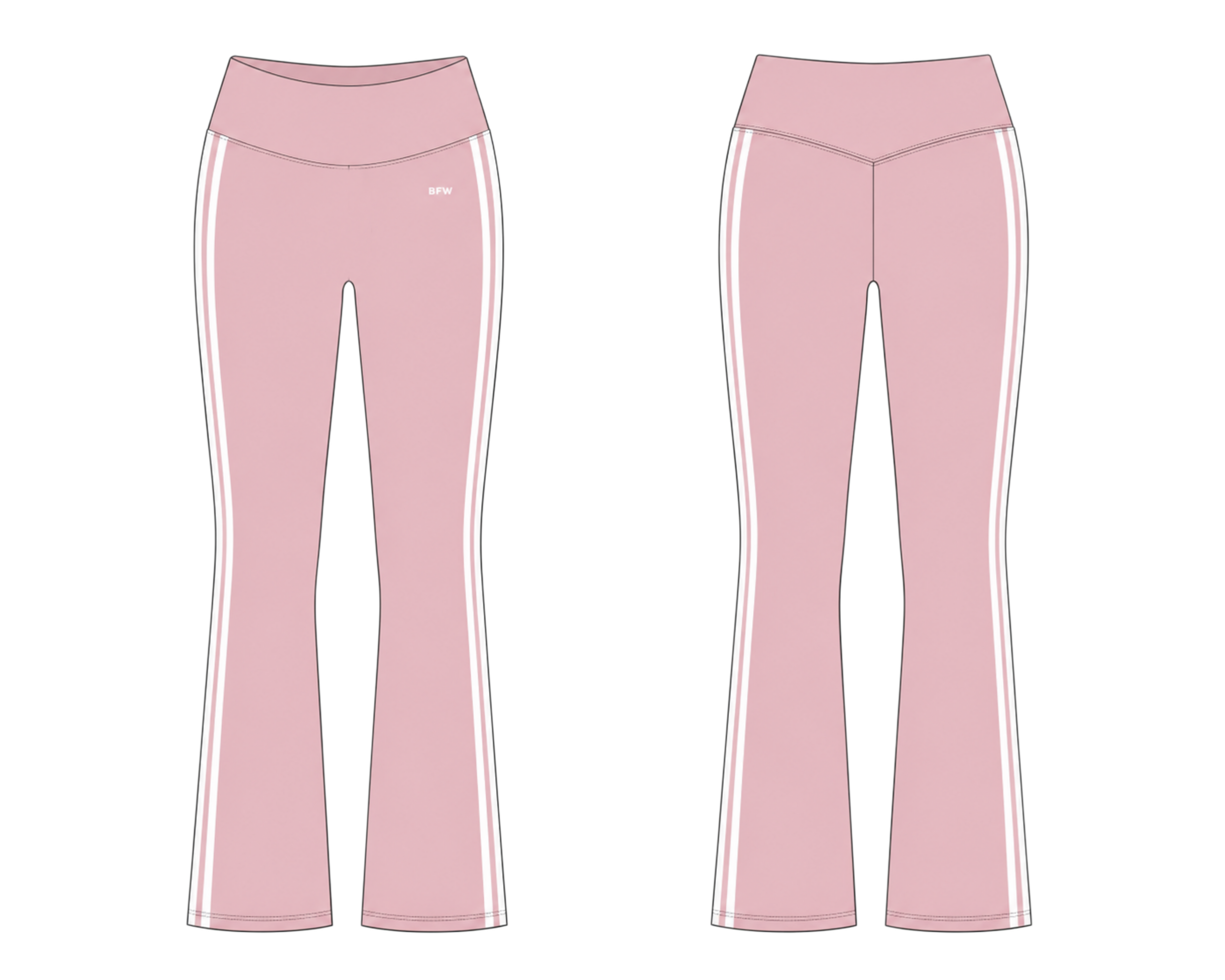 SPORTY PANT PALO ROSA