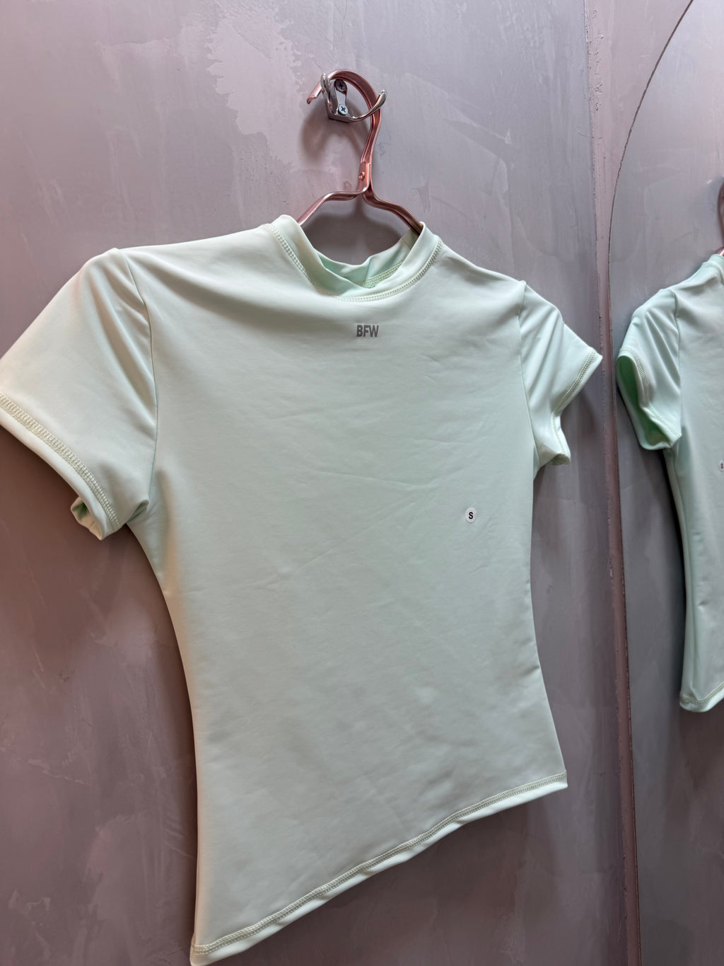 Basic tshirt verde agua