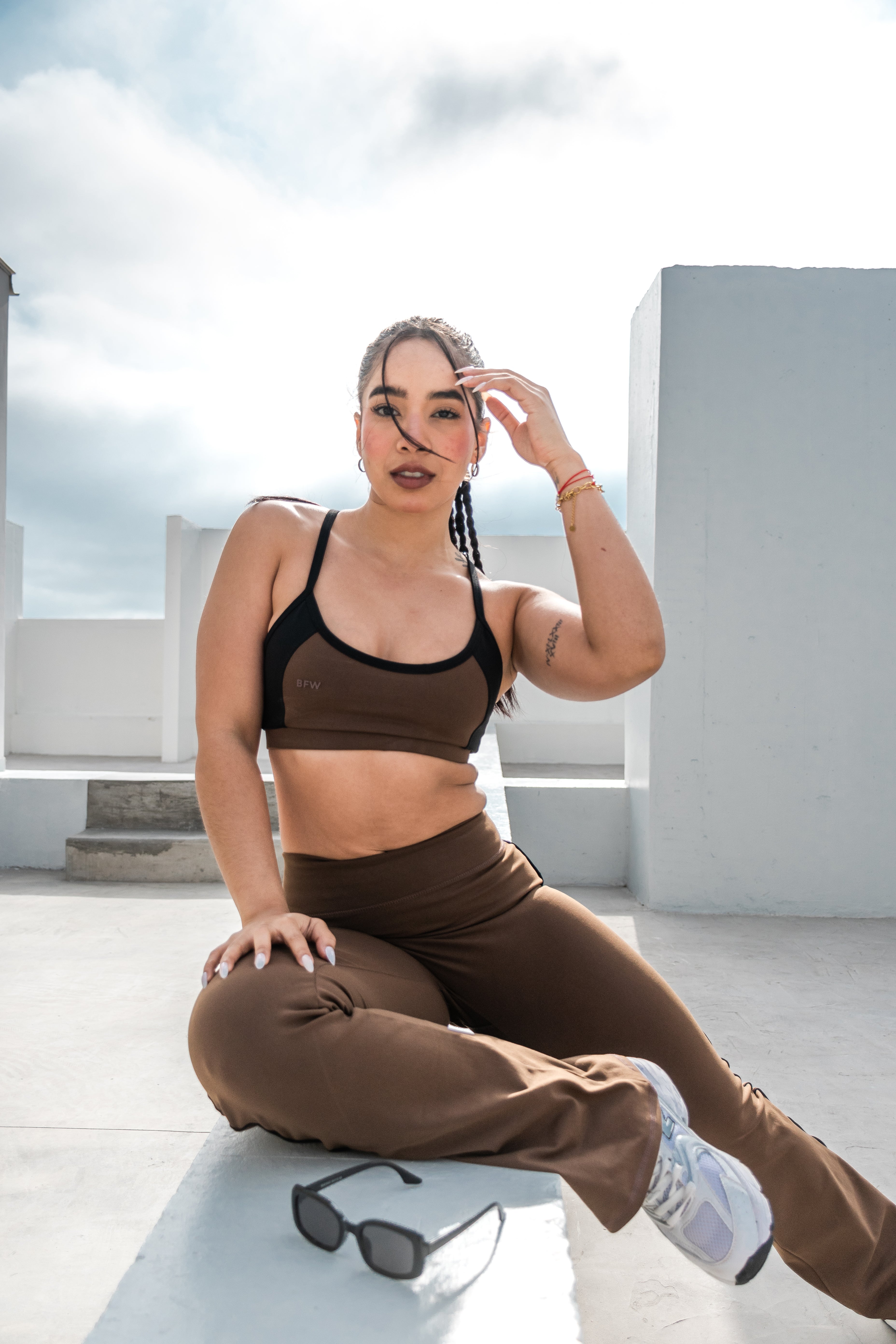 HOT CHOCOLATTE SUPPORT SPORT BRA