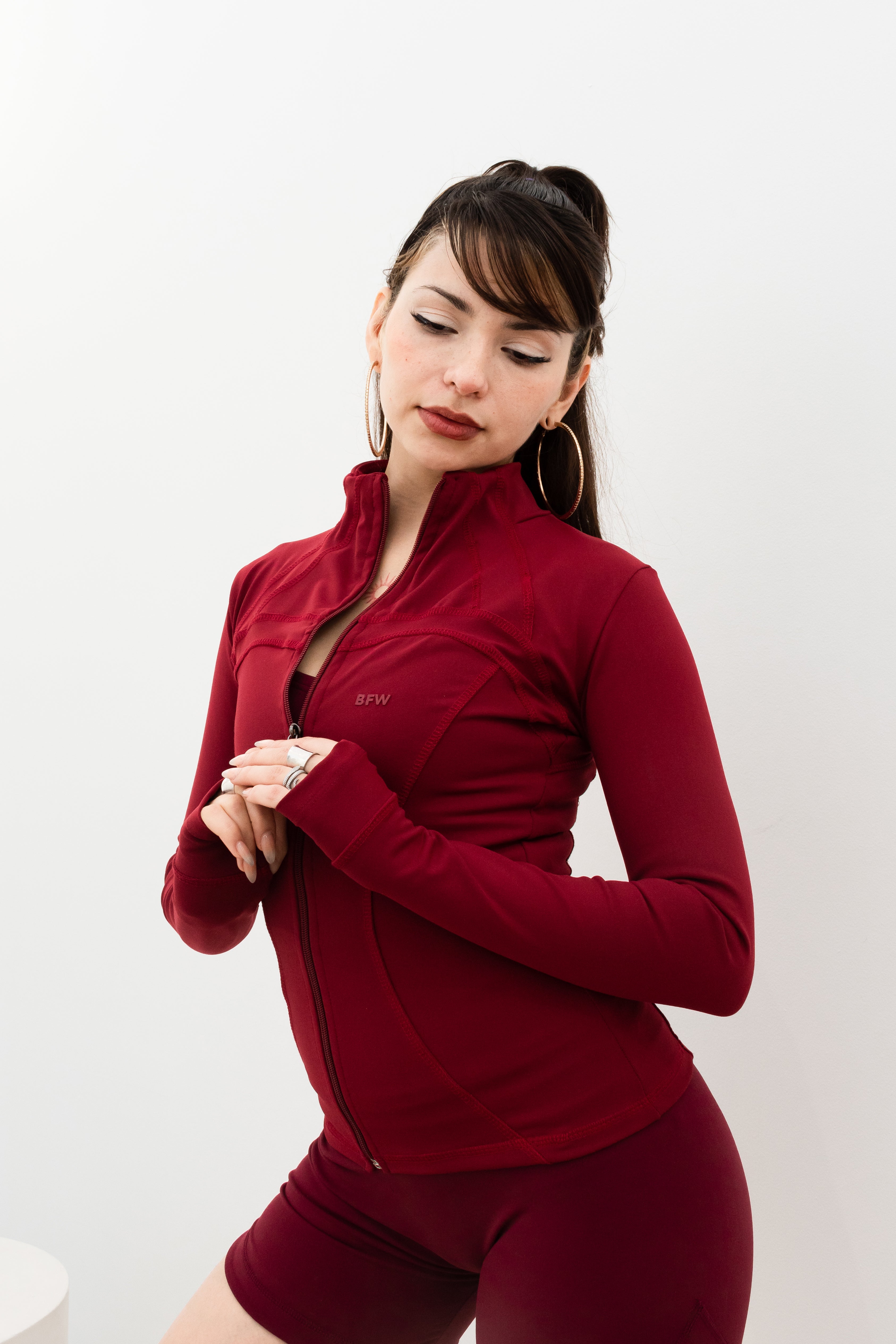 RED VELVET SPORT JACKET