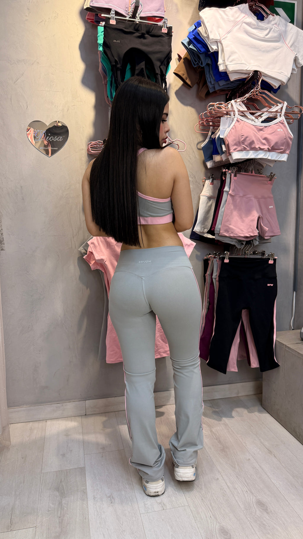 PANT PINKGRAY