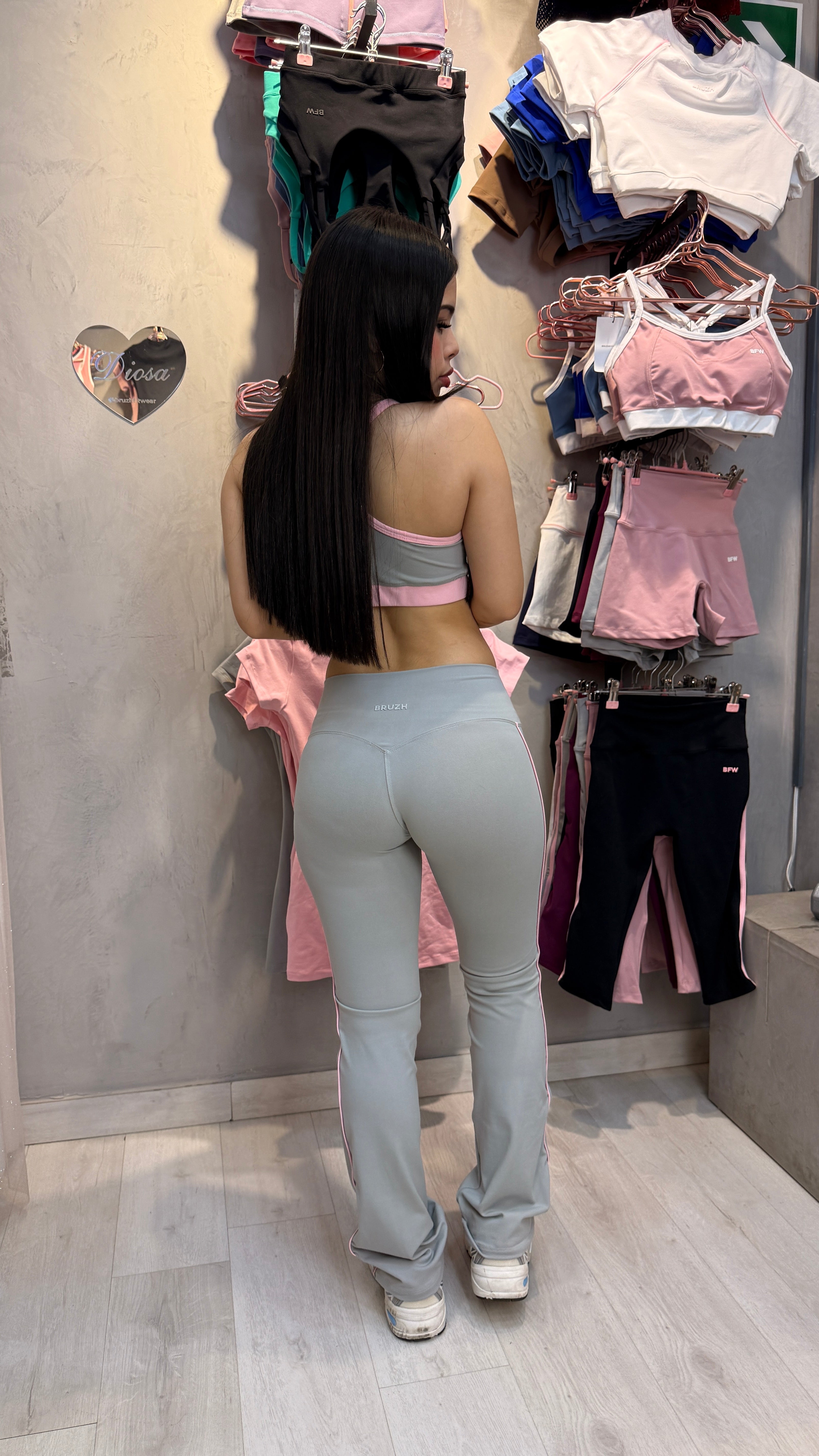 PANT PINKGRAY