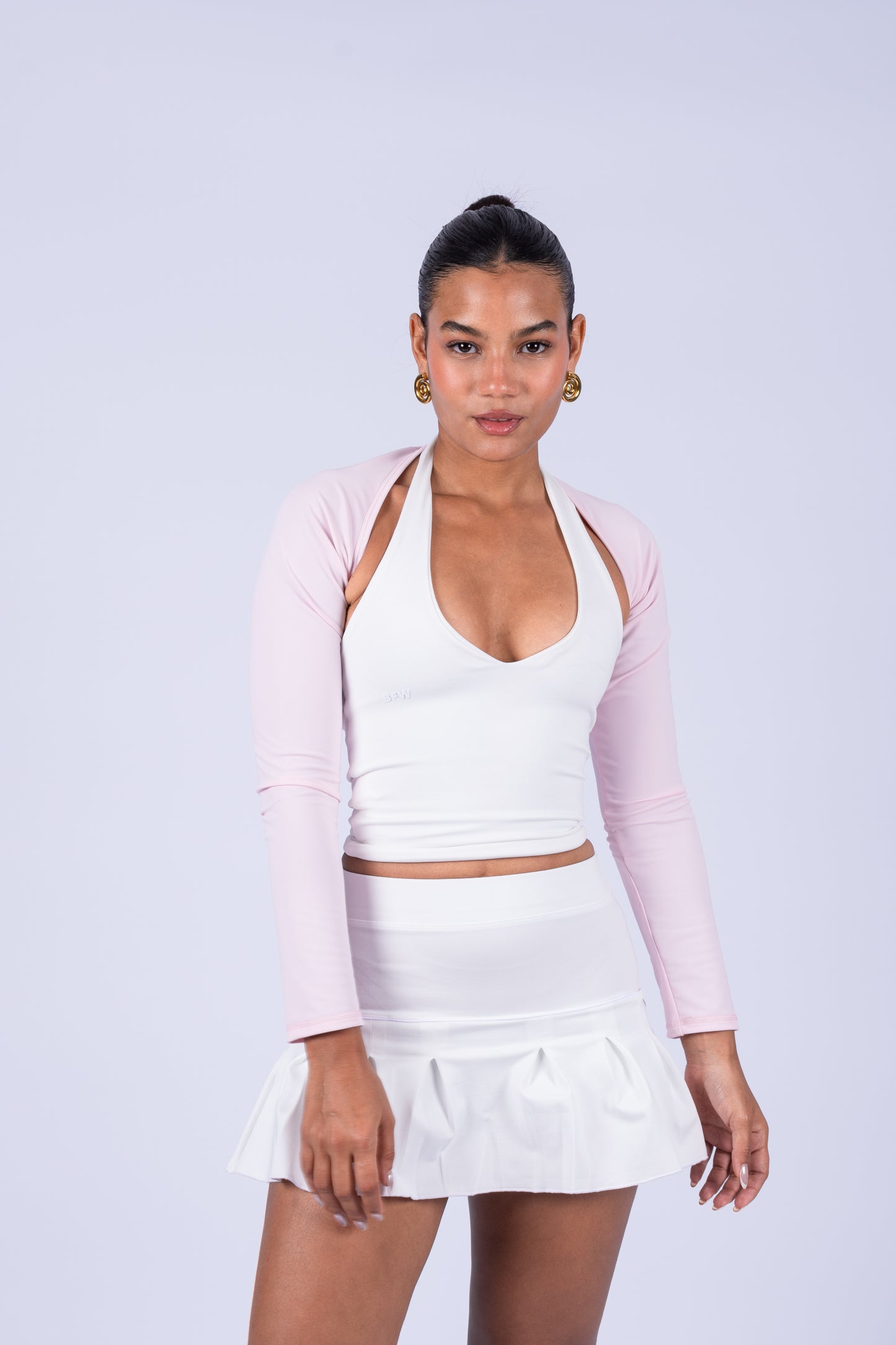 Pink bolero