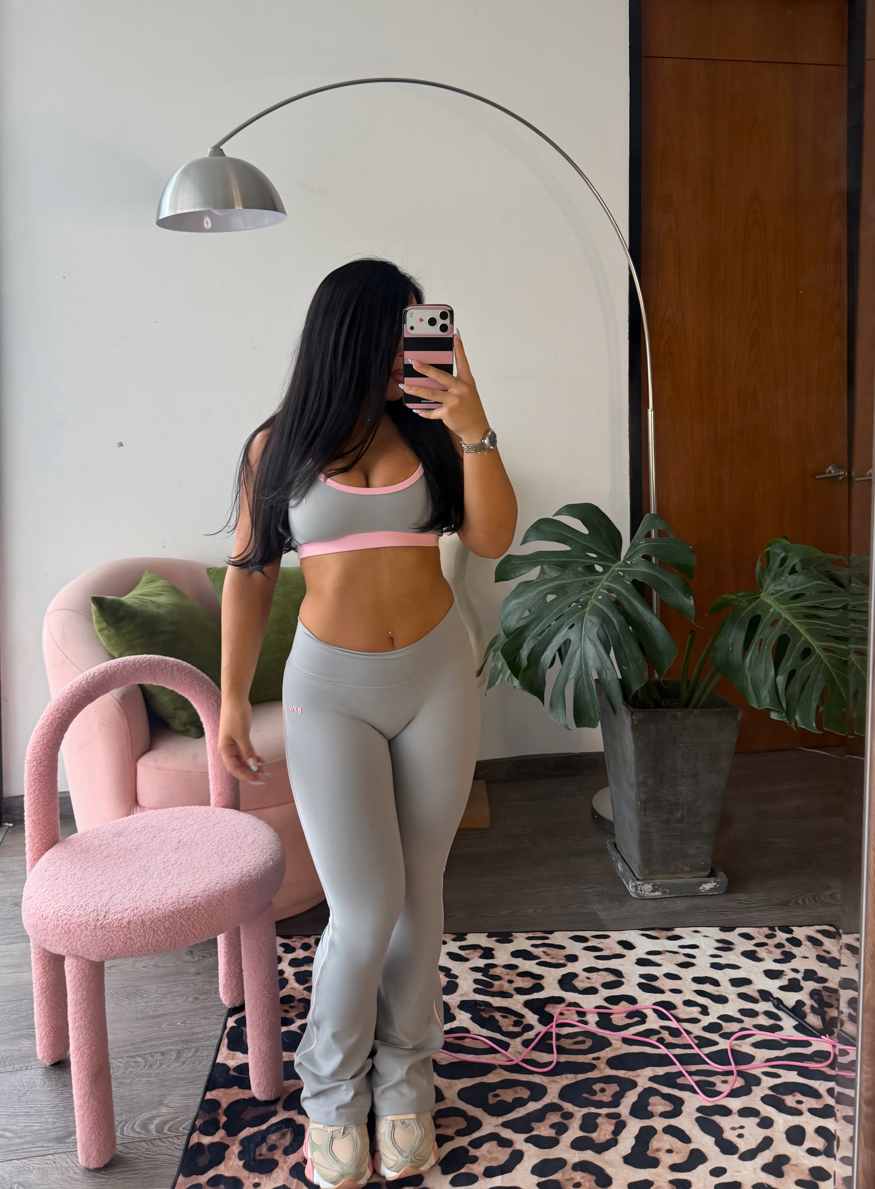 PANT PINKGRAY