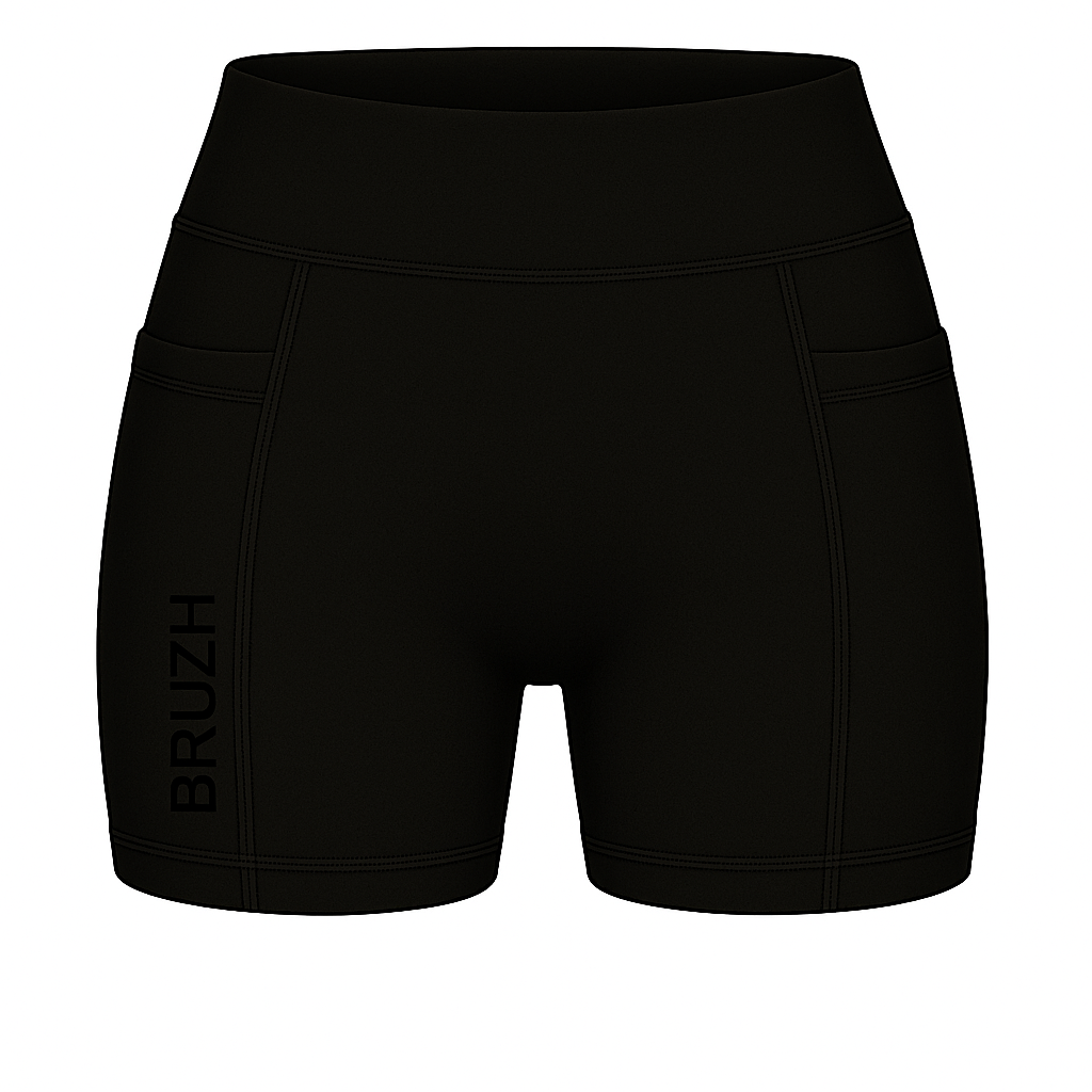 BLACK POCKET SHORT