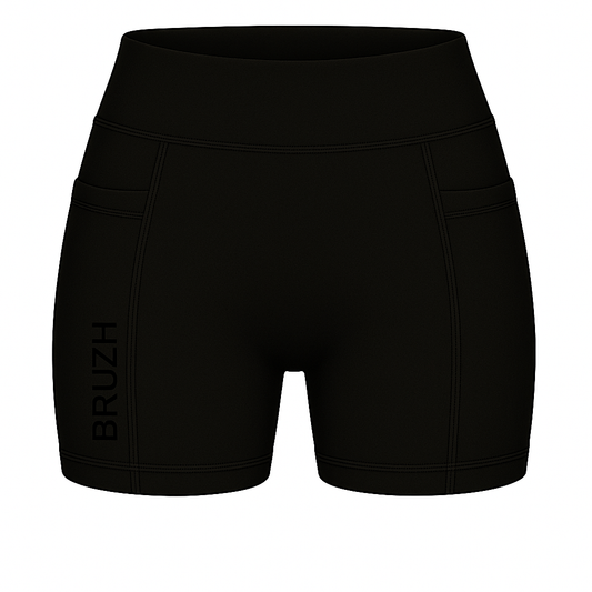 BLACK POCKET SHORT