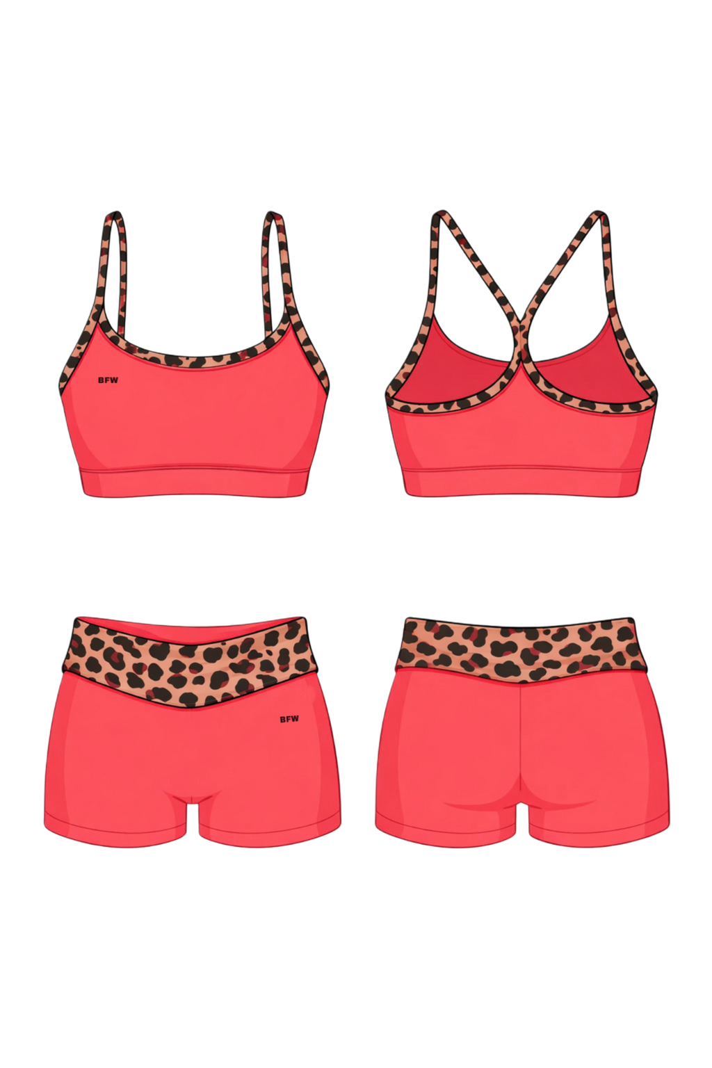 FITKINI CORAL 🪸 PRINT