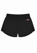 Run shorts black