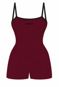 Jumpsuit Borgoña + black