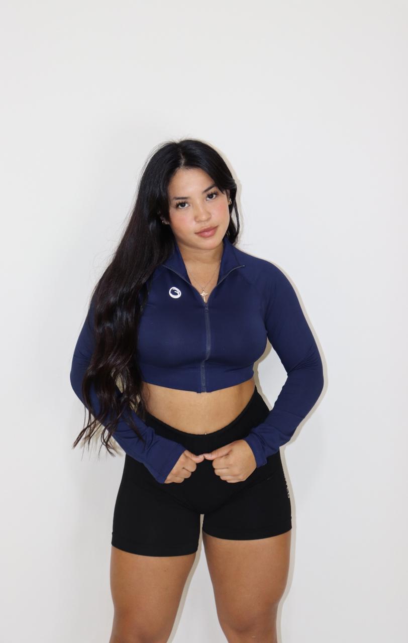 CROPPED GYM JACKET