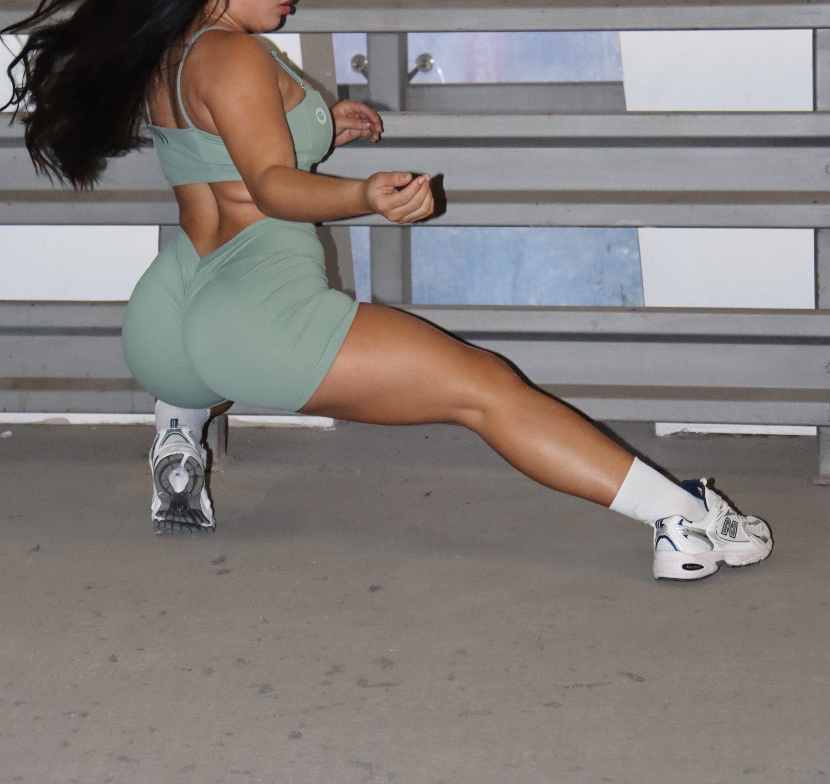 STRONGER MINI SHORT VERDE