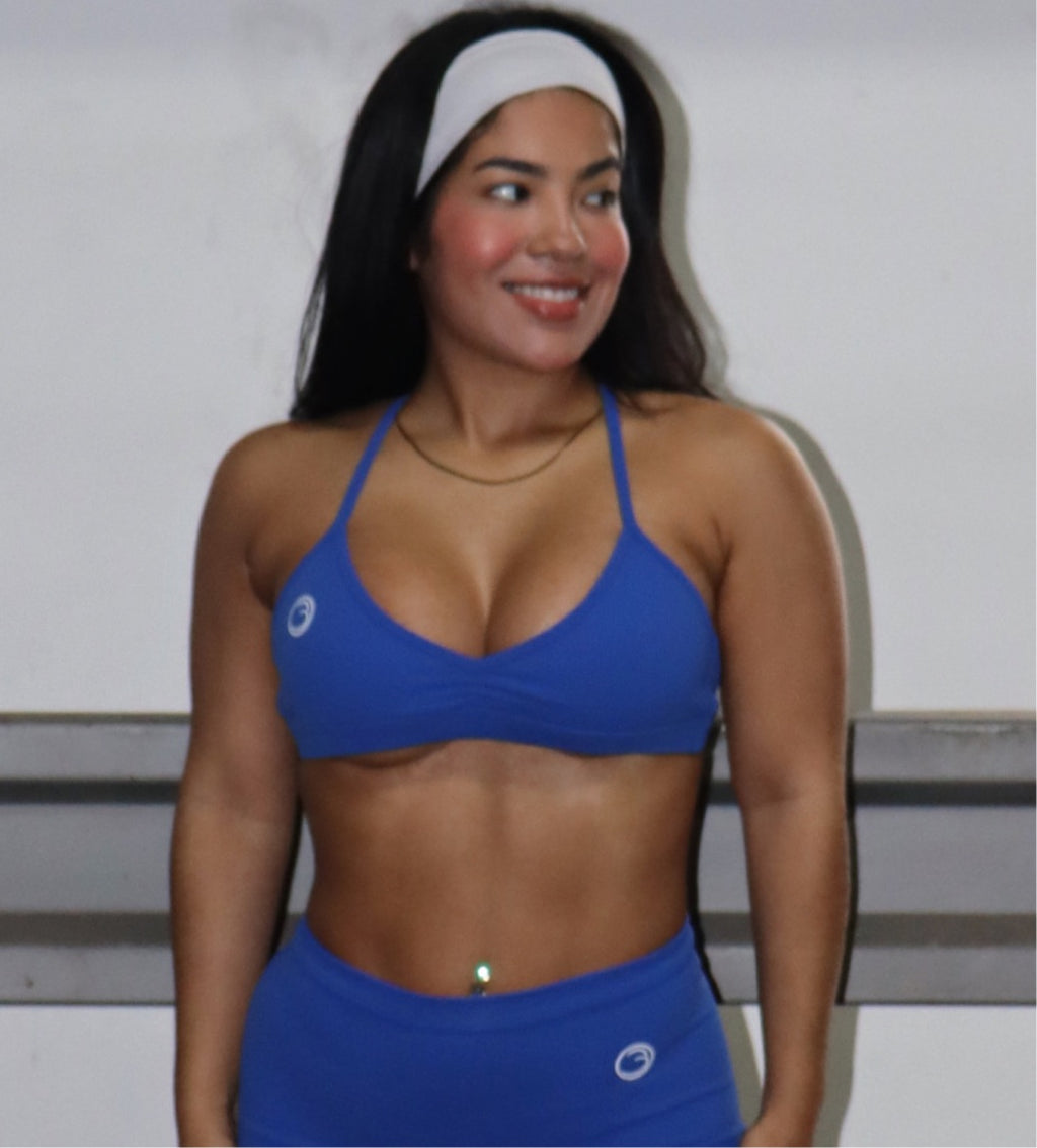 STRONGER MINIMALIST TOP AZUL