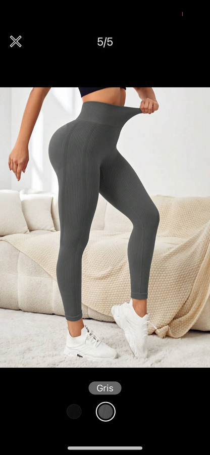 LEGGIN GRIS RATA