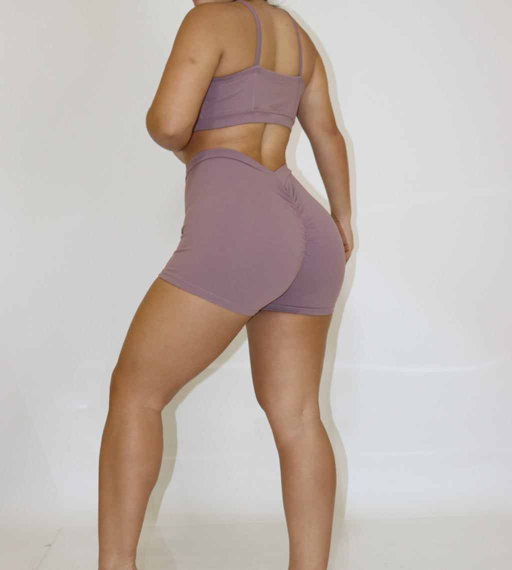 STRONGER STRAIGHT TOP MARRÓN ROSY