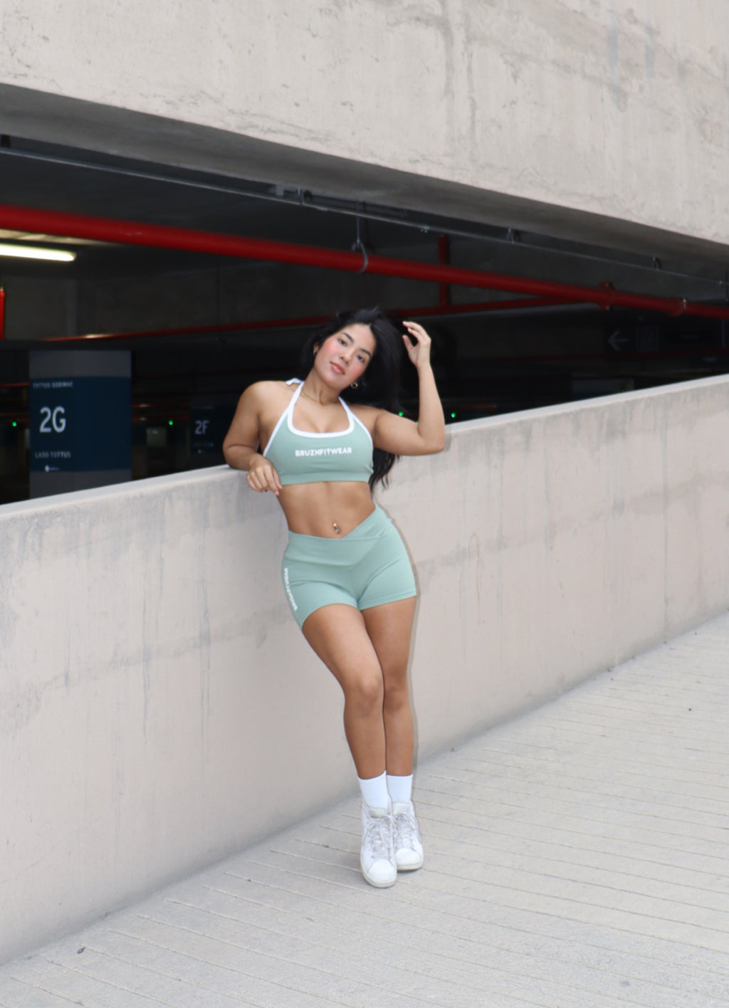 STRONGER SET BRUZHFITWEAR VERDE