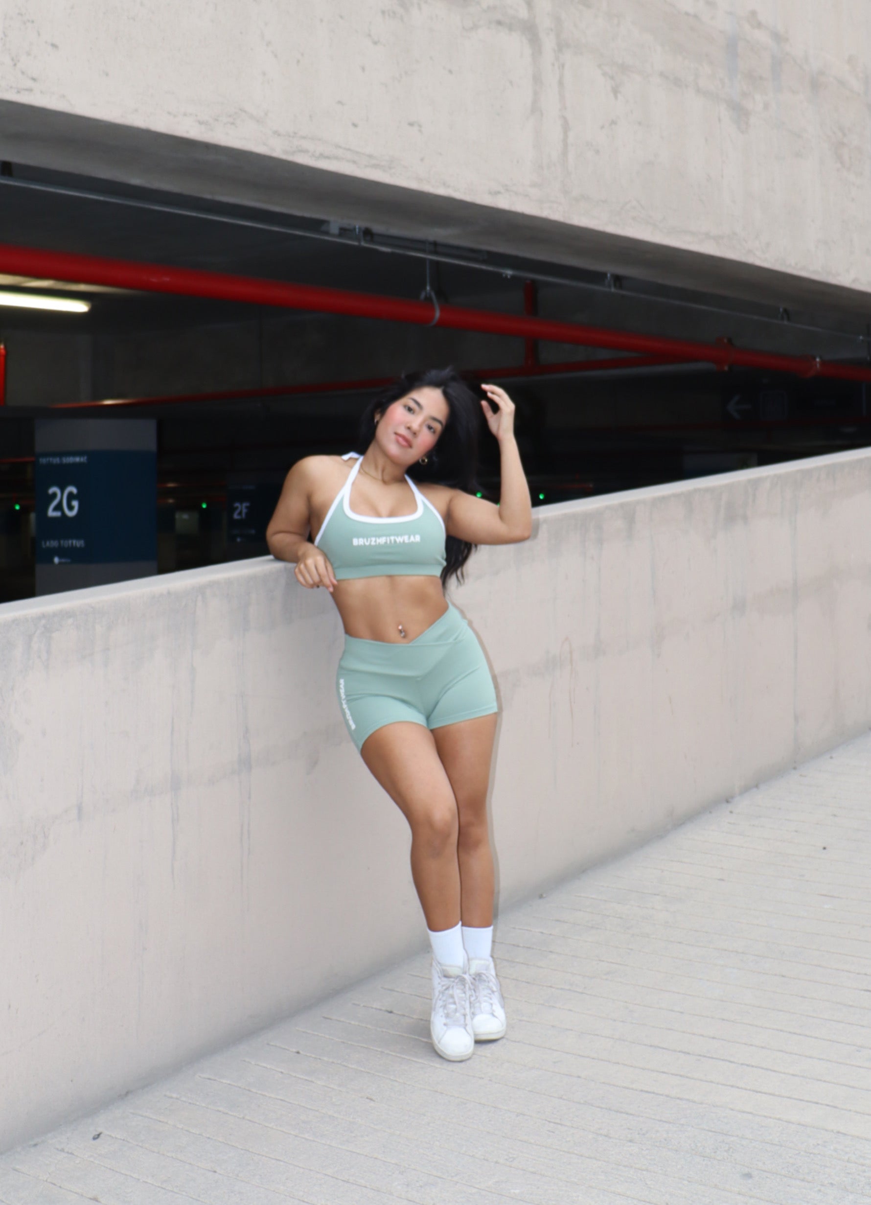 STRONGER SET BRUZHFITWEAR VERDE