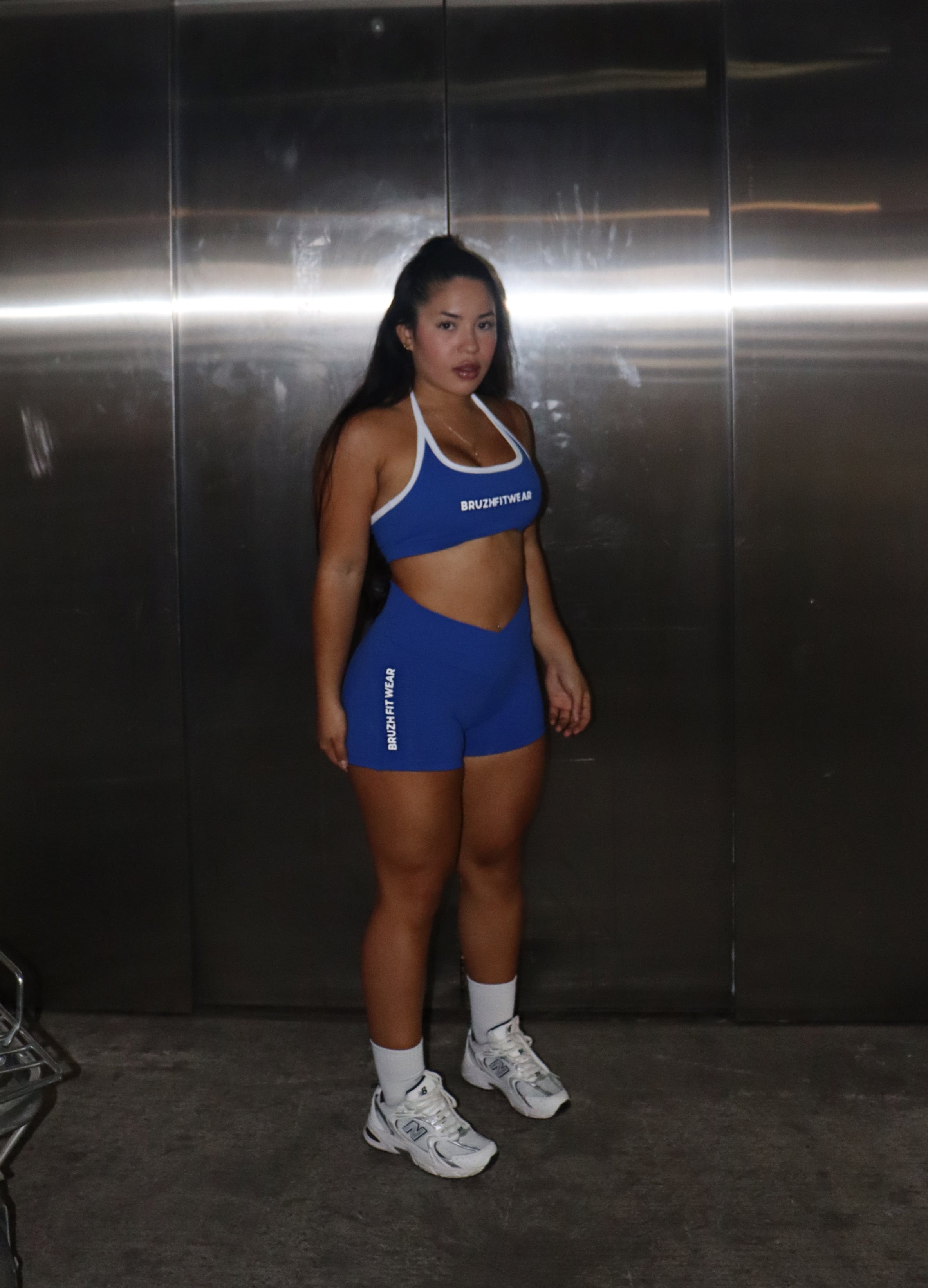 STRONGER SET BRUZHFITWEAR AZUL