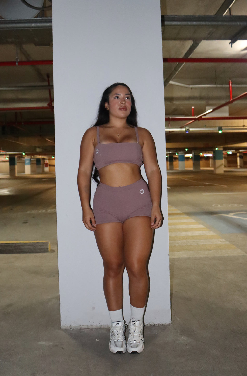 STRONGER STRAIGHT TOP MARRÓN ROSY