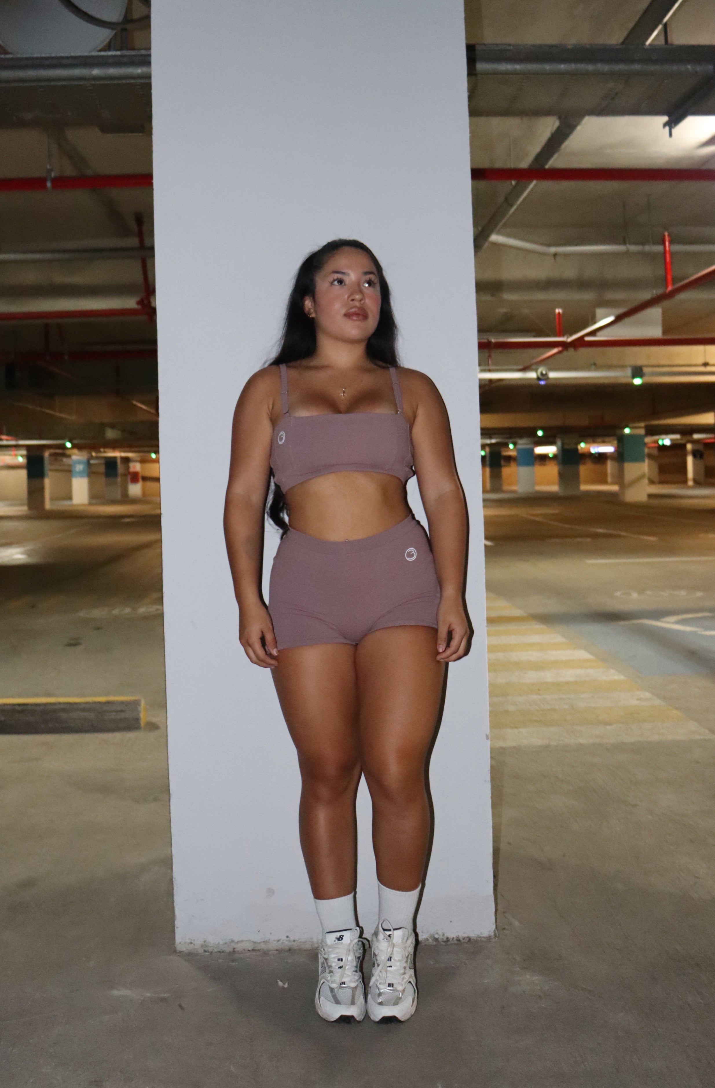 STRONGER STRAIGHT TOP MARRÓN ROSY