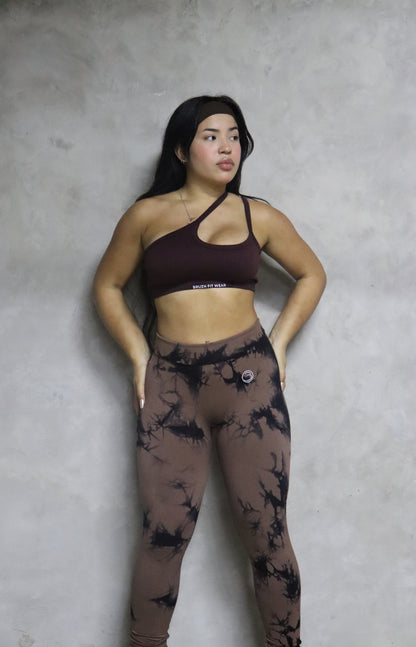 LEGGIN TIEDYE COCOA